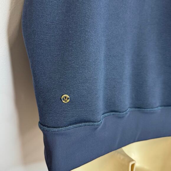 Lululemon Warm Core Hoodie Jacket Inkwell Navy Full Zip Women's 8 - Picture 8 of 14